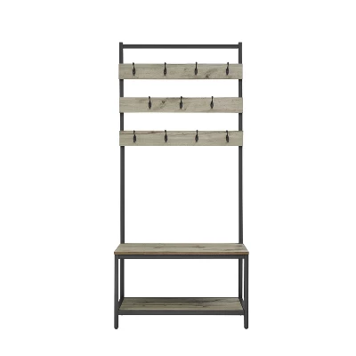 Hampton Hall Tree - Linon 2 Hampton Hall Tree - Linon - Image 2