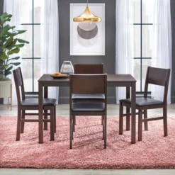 5pc Lucca Dining Set - Buylateral 6 5pc Lucca Dining Set - Buylateral -Baxton Studio Shop GUEST 9fde7122 6741 4354 96dd 908be99f16ee