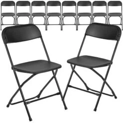 Emma And Oliver Set Of 10 Stackable Folding Plastic Chairs - 650 LB Weight Capacity 37 Emma And Oliver Set Of 10 Stackable Folding Plastic Chairs - 650 LB Weight Capacity -Baxton Studio Shop GUEST a0732d7a 580a 4e49 a6df adc6815bdb89