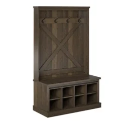 Marlette Entryway Bench With Hall Tree - Room & Joy 22 Marlette Entryway Bench With Hall Tree - Room & Joy -Baxton Studio Shop GUEST a0b48068 5c1b 40f4 8b6b 38c3b0f373b6