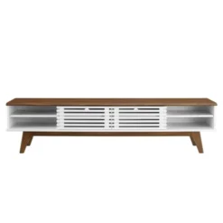 Render Entertainment Center TV Stand For TVs Up To 78" Walnut/White - Modway 9 Render Entertainment Center TV Stand For TVs Up To 78" Walnut/White - Modway -Baxton Studio Shop GUEST a0c05672 2d6c 4f6f bae5 f867942b7ef4