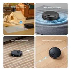 Roborock Q10 PF+ Vacuum And Mop With 10,000 Pa Suction, Auto Empty Dock And Dual Anti-Tangle System -Baxton Studio Shop GUEST a0ce41f4 1924 4424 b999 ac9330c08210