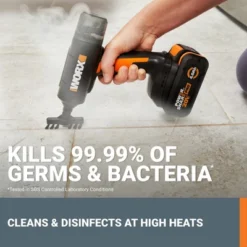 Worx WX770L 20V SteamStorm™ Battery Powered Cordless Handheld Steam Cleaner -Baxton Studio Shop GUEST a10309b6 1751 4434 badf f7d0418c633f