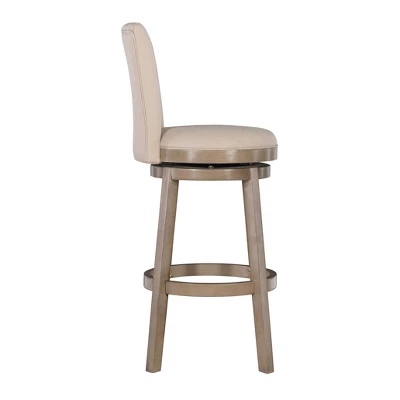 Counter Height Barstool Kent Cream - Powell Company 2 Counter Height Barstool Kent Cream - Powell Company - Image 2
