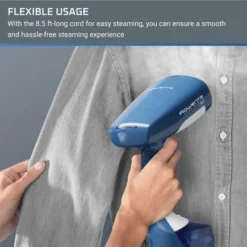 Rowenta Xcel Steam Easy Handheld Garment Steamer For Clothes – Blue -Baxton Studio Shop GUEST a2507c0e b747 49b9 9635 df7c905bcaa2