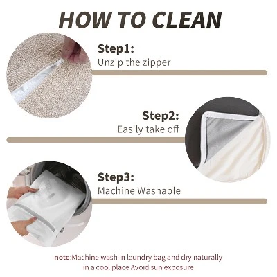 WJShome 4Piece Sectional Sofa Couch,120.45" Down Filled Cloud Modular Couch With Storage Ottoman 4 WJShome 4Piece Sectional Sofa Couch,120.45" Down Filled Cloud Modular Couch With Storage Ottoman - Image 4