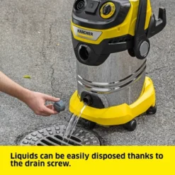 Karcher WD 6 P S Corded Wet/Dry Vacuum, Heavy Duty Canister Vac -Baxton Studio Shop GUEST a31e6095 1cb3 4ab4 9b8f 4a8743419afe