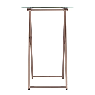 Milton Folding Tray Table Champagne - Aiden Lane 5 Milton Folding Tray Table Champagne - Aiden Lane - Image 5