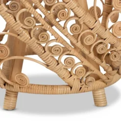 Sarana Rattan End Table Natural/Brown - Bali & Pari