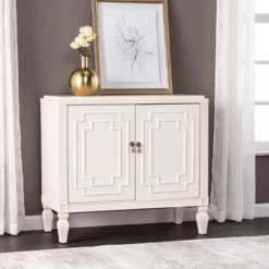 Nadrent Double Door Accent Cabinet Antique White - Aiden Lane -Baxton Studio Shop GUEST a3aa3c70 fd2b 40a8 9c9c 874f31b44bc2