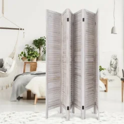 Costway 67'' High 6 Panel Room Divider Furniture Classic Venetian Wooden Slat Home 13 Costway 67'' High 6 Panel Room Divider Furniture Classic Venetian Wooden Slat Home -Baxton Studio Shop GUEST a497848f a024 486e ac87 09e43ad17bc6