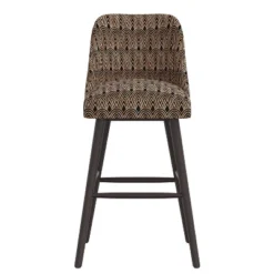 Sherrie Rounded Back Bartstool In Pattern - Skyline Furniture -Baxton Studio Shop GUEST a4e36819 32eb 4d89 b117 dc3cd07993e9