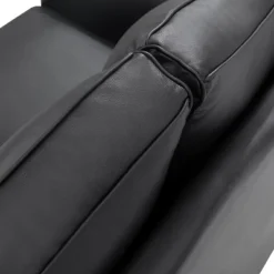 Antonia 60" Wide Chesterfield Loveseat, Genuine Leather Sofa With Nailhead Trim And Rolled Armrests -A+B | ARTFUL LIVING DESIGN -Baxton Studio Shop GUEST a4e9a28e 05f2 4528 918a 072086b8721e