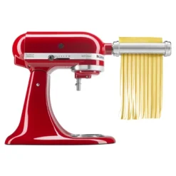 KitchenAid 3pc Pasta Roller & Cutter Set - KSMPRA: Metal Stand Mixer Accessories, Includes Fettuccine Cutter, Silver -Baxton Studio Shop GUEST a4ea4f15 7031 41ff 83b4 7bf6261b491f