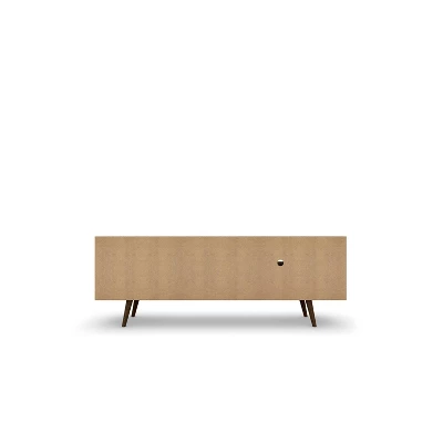 Liberty Panel And TV Stand For TVs Up To 50" White/Brown - Manhattan Comfort 3 Liberty Panel And TV Stand For TVs Up To 50" White/Brown - Manhattan Comfort - Image 3