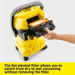Karcher WD 5 P Corded Wet/Dry Vacuum, Heavy Duty Canister Vac -Baxton Studio Shop GUEST a55fe120 7c47 493d 9b51 844575aff0c4