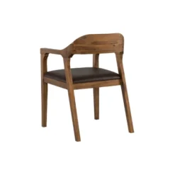 Rasmus Dining Armchair Chestnut - Boraam 8 Rasmus Dining Armchair Chestnut - Boraam -Baxton Studio Shop GUEST a5fe9da1 0845 47c6 a892 3c85b7f5e65a