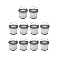 Nispira BDH2000PL HEPA Filter Replacement For Black & Decker Cordless Pivot Vacuum Flex PVF110 PHV1810 BDH2020FL BDH2020FLFH PVF110 90552393 10 Pack -Baxton Studio Shop GUEST a746931c c3dc 4306 8056 31c4a0f8d766