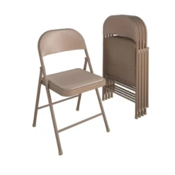 COSCO SmartFold® Vinyl Folding Chair -Baxton Studio Shop GUEST a76b5cab 7506 4ba6 b316 00a60fc36821