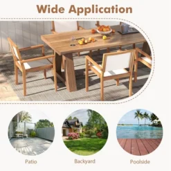 Costway Stackable Dining Chair Set Of 2/4 With Wear-resistant Fabric & Breathable Backrest 16 Costway Stackable Dining Chair Set Of 2/4 With Wear-resistant Fabric & Breathable Backrest -Baxton Studio Shop GUEST a7c1b2a8 fd12 4cbb a56f aa295a0442b3