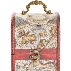 Okuna Outpost Single Wooden Wine Box Bottle Holder World Map Treasure Chest Gift Box Storage Bar Accessory 6 Okuna Outpost Single Wooden Wine Box Bottle Holder World Map Treasure Chest Gift Box Storage Bar Accessory -Baxton Studio Shop GUEST a857b7d9 8400 47d9 ae5a 7c8d6602cc44