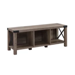 Sophie Rustic Industrial X Frame Entry Bench With 3 Cubbies - Saracina Home 22 Sophie Rustic Industrial X Frame Entry Bench With 3 Cubbies - Saracina Home -Baxton Studio Shop GUEST a863c7e7 77d8 4b46 879e 3c5bb644f8d5