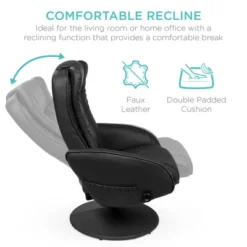 Best Choice Products Faux Leather Electric Massage Recliner Chair W/ Stool Ottoman, Remote Control, 5 Modes 10 Best Choice Products Faux Leather Electric Massage Recliner Chair W/ Stool Ottoman, Remote Control, 5 Modes -Baxton Studio Shop GUEST a9197c40 5fe8 4501 b7f9 adb9917d162b
