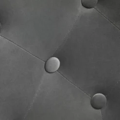 HOMCOM Modern Makeup Vanity Chair Round Tufted Swivel Accent Chair With Chrome Frame Height Adjustable For Living Room 12 HOMCOM Modern Makeup Vanity Chair Round Tufted Swivel Accent Chair With Chrome Frame Height Adjustable For Living Room -Baxton Studio Shop GUEST a9272e7a 58b6 4a6c b204 321e30efa018