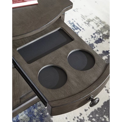 Laflorn Chair Side End Table Gray - Signature Design By Ashley 5 Laflorn Chair Side End Table Gray - Signature Design By Ashley - Image 5