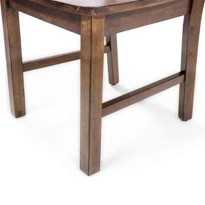 Set Of 2 Kopec Industrial Side Chairs Walnut - HOMES: Inside + Out 9 Set Of 2 Kopec Industrial Side Chairs Walnut - HOMES: Inside + Out - Image 9