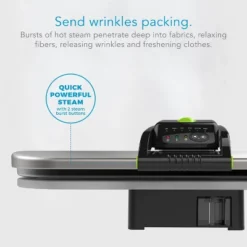 SteamFast 680 Deluxe Steam Press: Digital Controls, Nonstick Soleplate, 1350W, Garment Steamer, Automatic Shut-Off -Baxton Studio Shop GUEST aa087692 fbac 44eb be9f 7f2593e24bf8