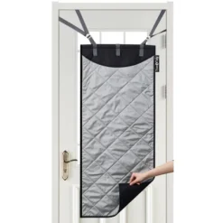 True & Tidy MAT-200 Over The Door Steam And Press Pad: Portable Ironing Mat, Steamer Pad, Foldaway, Gray, 45"x19" -Baxton Studio Shop GUEST aa297829 b608 4baf 95de e49cb6904500