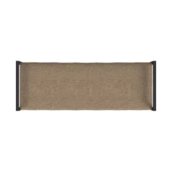 Modern Metal Faux Shearling Bench - HomePop -Baxton Studio Shop GUEST aa7616e9 0227 42c5 806c eace02f37ada