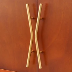 Dennes Mid-Century Modern Wire Accent Storage Cabinet Walnut - Buylateral 7 Dennes Mid-Century Modern Wire Accent Storage Cabinet Walnut - Buylateral -Baxton Studio Shop GUEST aabaa43b 641e 4024 85f7 2a9229fef293