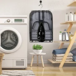 Tabletop Ironing Board With Iron Rest, Portable Foldable Mini Ironing Board With Storage Basket, Heat Resistant Cover & Pad, Space Saving Design -Baxton Studio Shop GUEST aae83fc5 c241 4129 ab78 7393e071eb5d