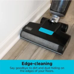 Black & Decker Black + Decker Multi-Surface Cordless Wet And Dry Vacuum + Wash Duo With Accessories And HEPA Filter Black: Rechargeable, Bagless, Lithium Ion Battery -Baxton Studio Shop GUEST ab88b732 75b7 4088 9b04 d984f33c04ed
