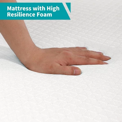 Mjkone Pull Out Sofa Bed,Full Size Sleeper Sofa Couch With Memory Foam Mattress 8 Mjkone Pull Out Sofa Bed,Full Size Sleeper Sofa Couch With Memory Foam Mattress - Image 8