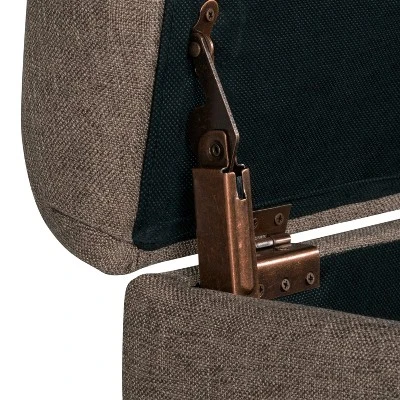 Tufted Storage Bench - HomePop 7 Tufted Storage Bench - HomePop - Image 7