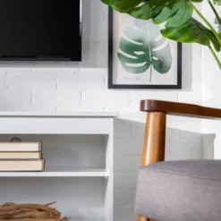 Modern Contemporary Simple Wood Storage Console TV Stand For TVs Up To 65" - Saracina Home 21 Modern Contemporary Simple Wood Storage Console TV Stand For TVs Up To 65" - Saracina Home -Baxton Studio Shop GUEST ad64cfee 7a09 481a 8eef e63463ab5fc3