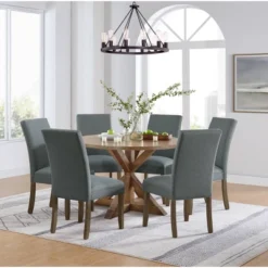 Set Of 2 Gwyn Parsons Upholstered Armless Chairs - Alaterre Furniture -Baxton Studio Shop GUEST ad811af9 c5bd 468c b9a3 520e7569a276