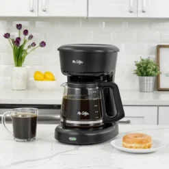 Mr. Coffee® Mr. Coffee 12 Cup Switch Coffee Maker - Black: Electric Drip Machine, 900W, Brew Pause, Paper Filter, 5 Oz Cup Capacity -Baxton Studio Shop GUEST ae08db3d b32b 449c 9867 986b89fa0440