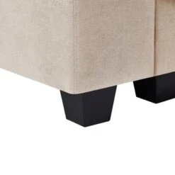 Modern Large L-Shape Sectional Sofa, Feather Filled Convertible Sofa Couch With Reversible Chaise-ModernLuxe -Baxton Studio Shop GUEST ae216e3e 70b5 480d 8e08 a3ce84f6ebbe