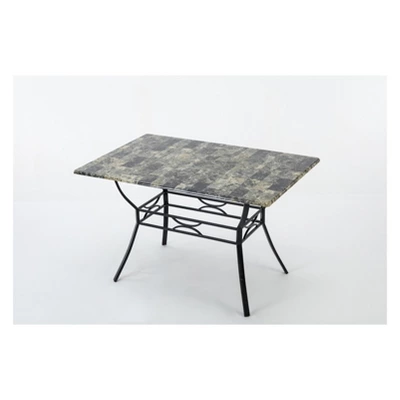 Bastian Dining Table Gray & Marble - Boraam 4 Bastian Dining Table Gray & Marble - Boraam - Image 4