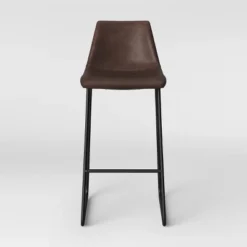 Bowden Faux Leather Barstool - Threshold™ -Baxton Studio Shop GUEST aee55f7f a60e 41fb acd0 11e10856eaf1