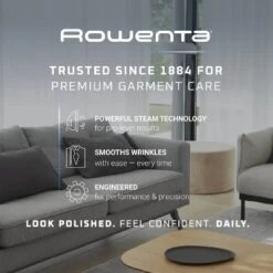 Rowenta Steam Iron Access Steam Vertical Steaming Red