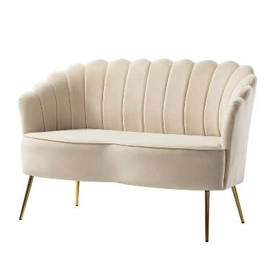Savier 50.2" Contemporary Living Room And Bedroom Loveseat | KARAT HOME 11 Savier 50.2" Contemporary Living Room And Bedroom Loveseat | KARAT HOME - Image 11