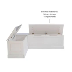 Tobin Backless Corner Breakfast Nook - Linon 32 Tobin Backless Corner Breakfast Nook - Linon -Baxton Studio Shop GUEST af854b7e ebce 4baa a835 6c566f991ea4