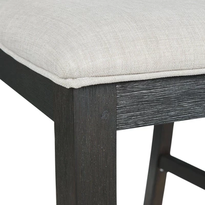 2pc Jasper Dining Slat Back Side Chair Set Black - Picket House Furnishings 7 2pc Jasper Dining Slat Back Side Chair Set Black - Picket House Furnishings - Image 7