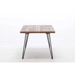 Leonardo End Table Weathered Fir & Black - Boraam -Baxton Studio Shop GUEST afd8bd50 2775 4bc0 953e 2c0c2320f6d4