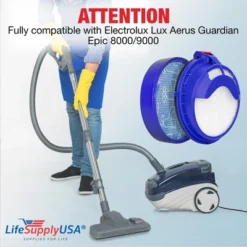 LifeSupplyUSA Air Purifier Filters Compatible With AeraMax 90, 100, DX5